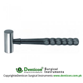 FiberGrip™ Mallet Stainless Steel, 24 cm - 9 1/2" Head Diameter - Weight 30.0 mm Ø - 480 Grams